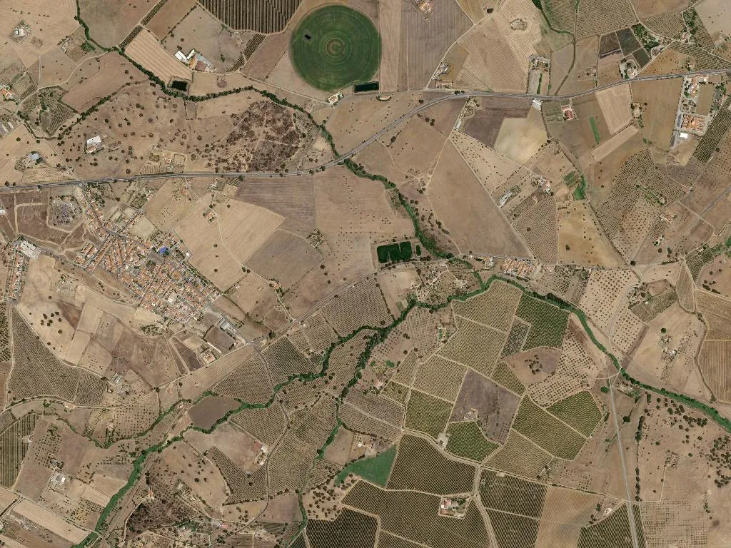 Vista aerea de Nossa Senhora das Neves