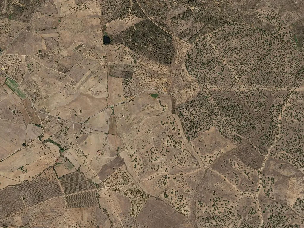 Vista aerea de Monforte da Beira