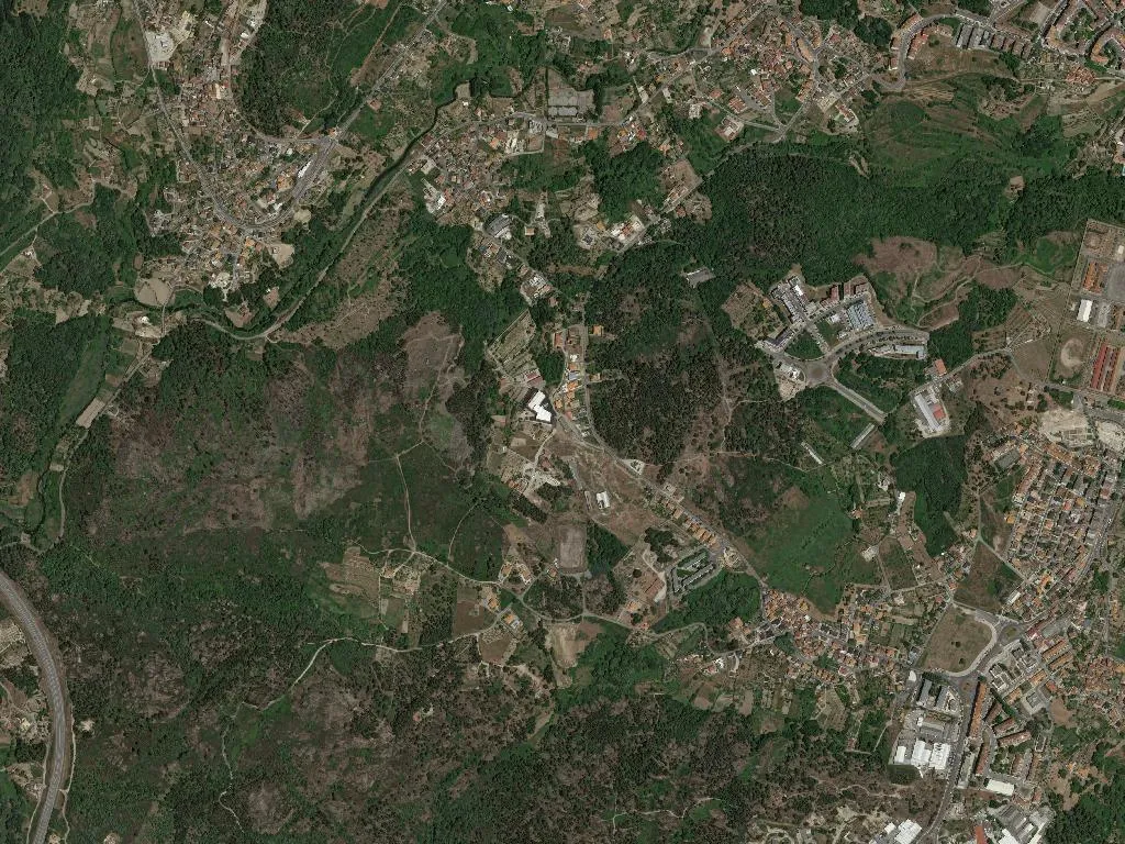 Vista aerea de Repeses e São Salvador